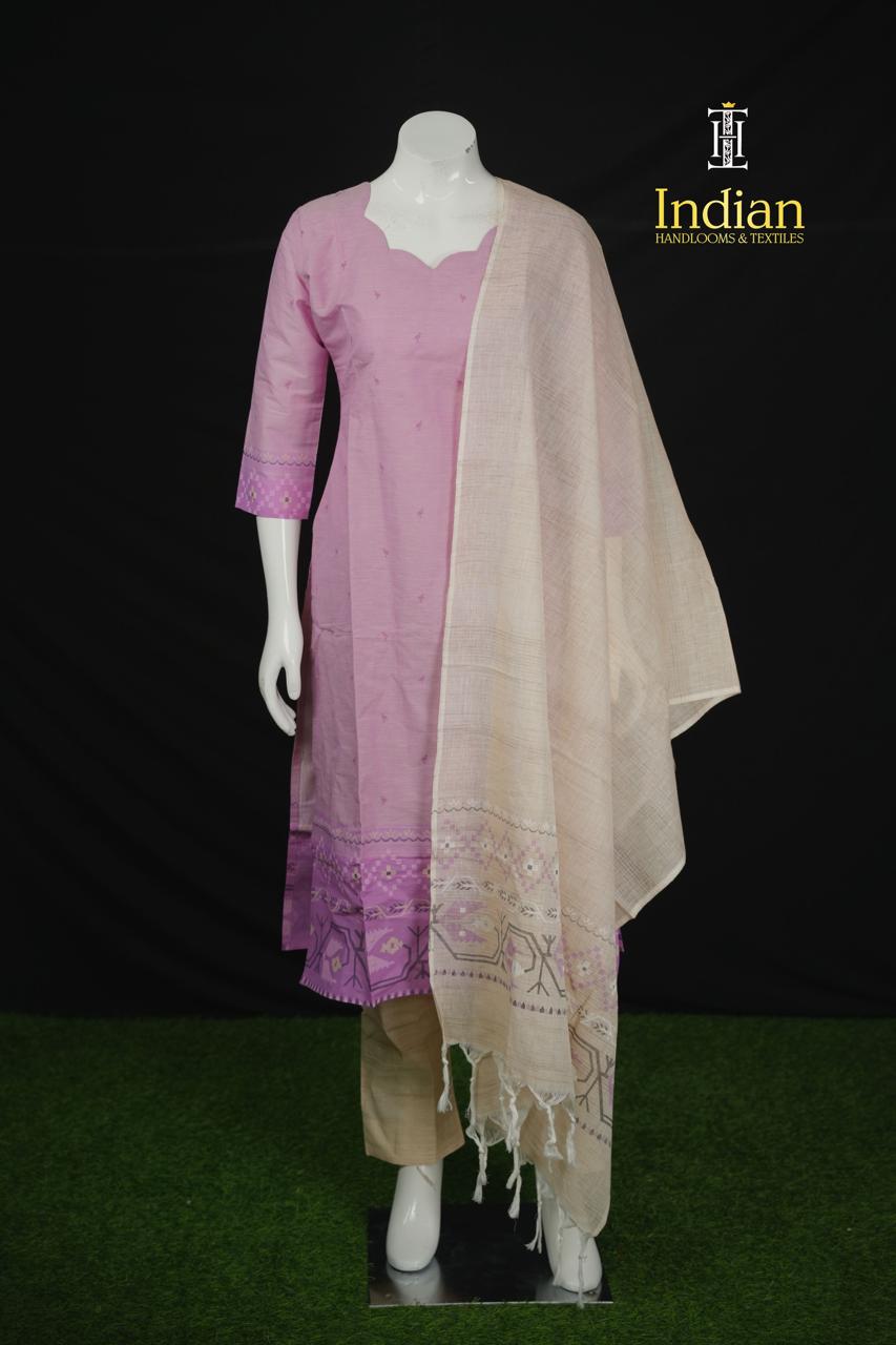 Chettinad Cotton Sets - Lavender 1
