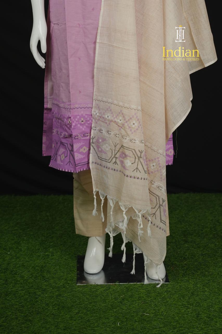 Chettinad Cotton Sets - Lavender 1