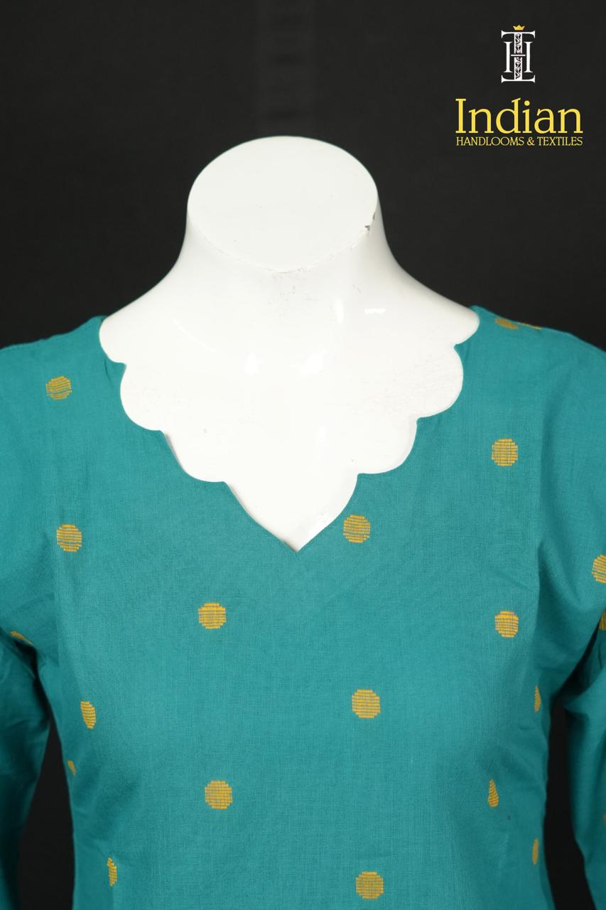 Premium Handloom Set-Blue