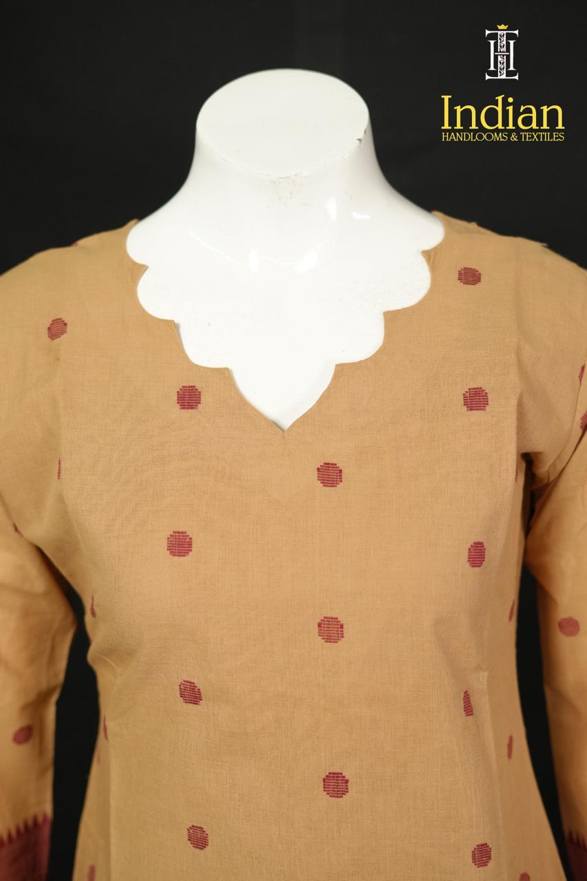 Premium Handloom Set-Half White