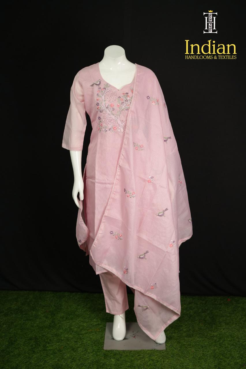 Kota Cotton Set-Light Baby Pink