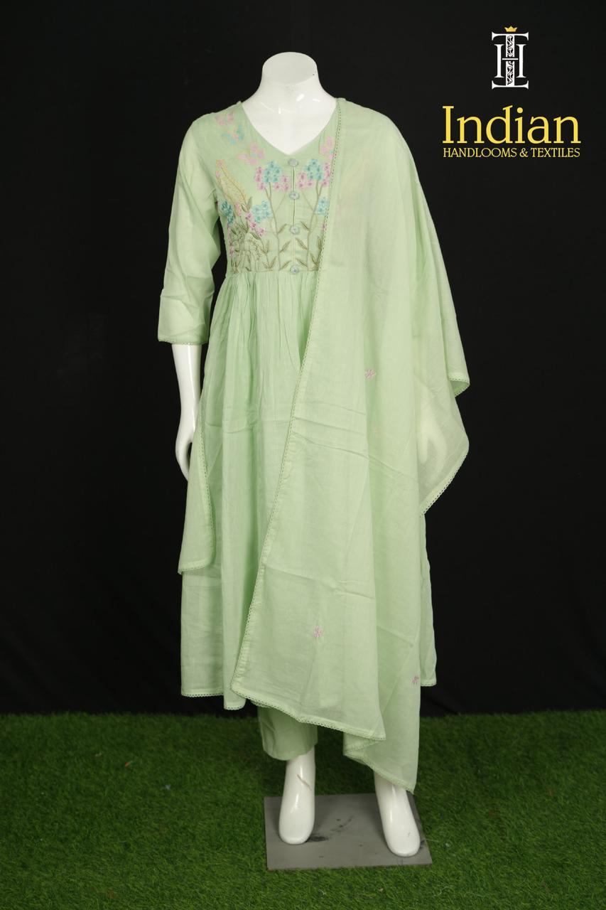 Mul Cotton Set-Sea Green