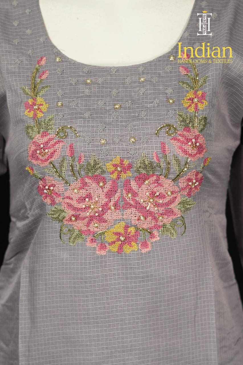 Kota Cotton Set-Snow Blue