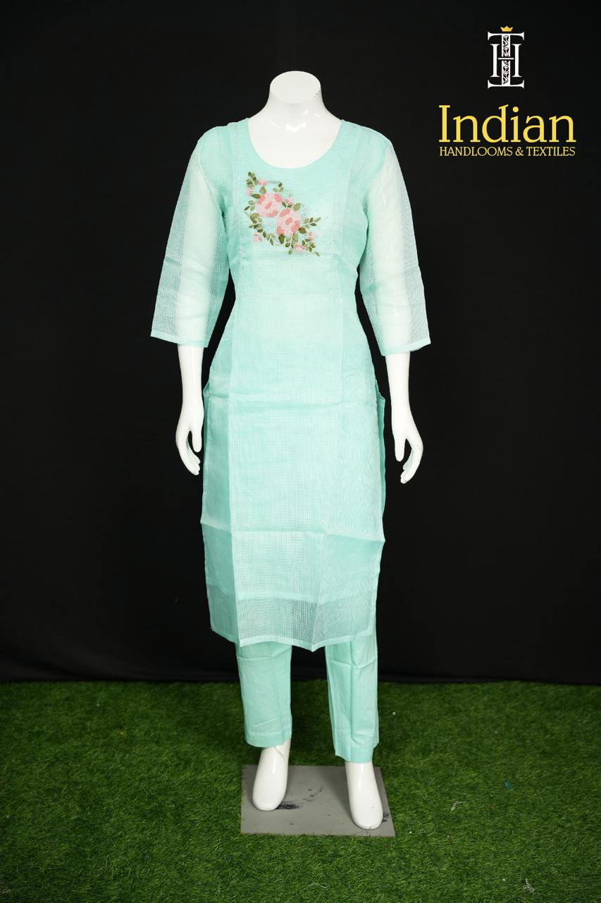 Designer Kota Set-Leight Sea Green