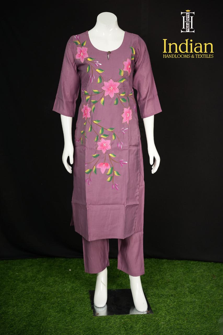 Brush Paint 3 Pc Set-Leight Wine