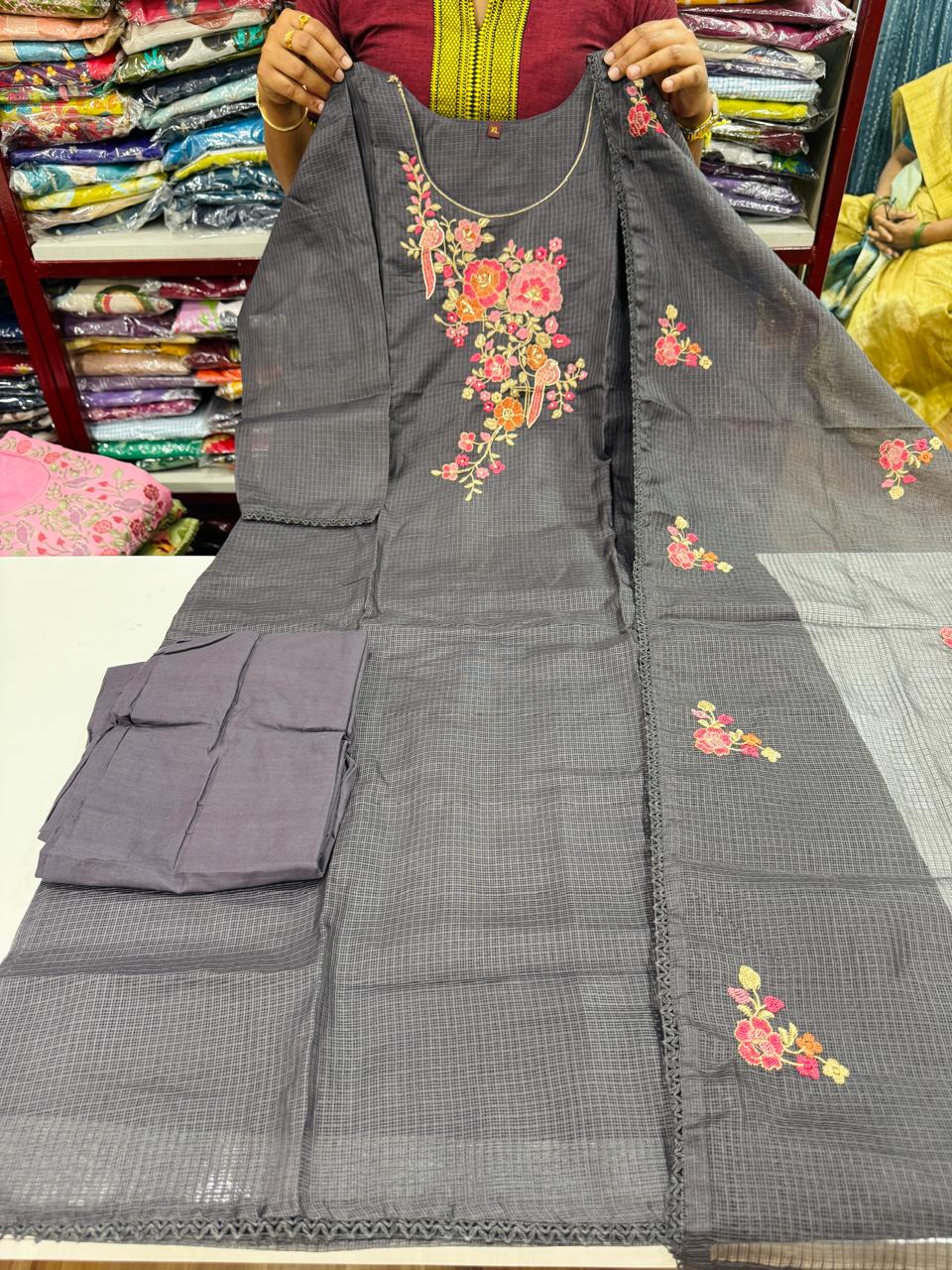 Kota Cotton Set-Dark Grey 1