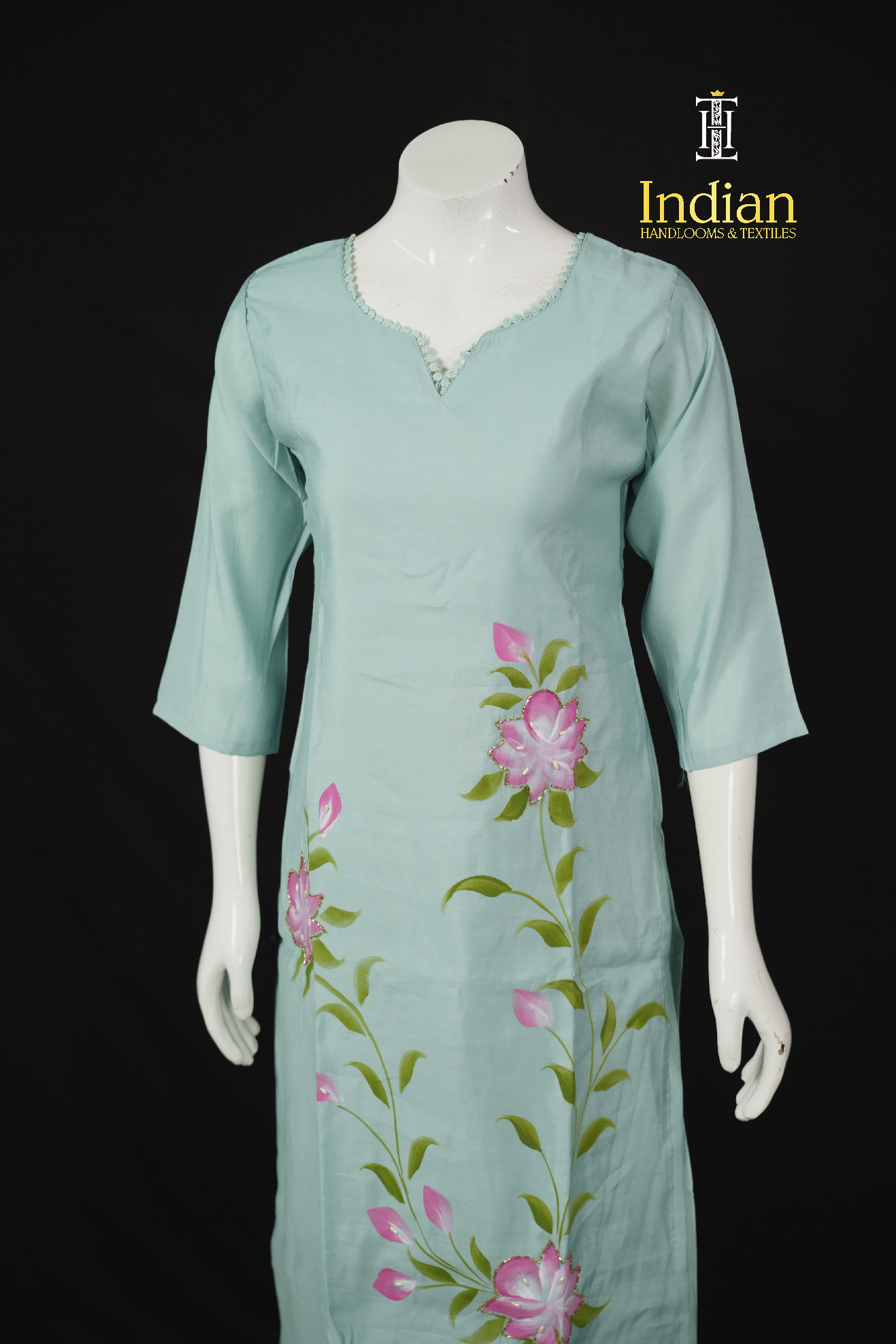 Brush Paint 3 Pc Set-Sea Green