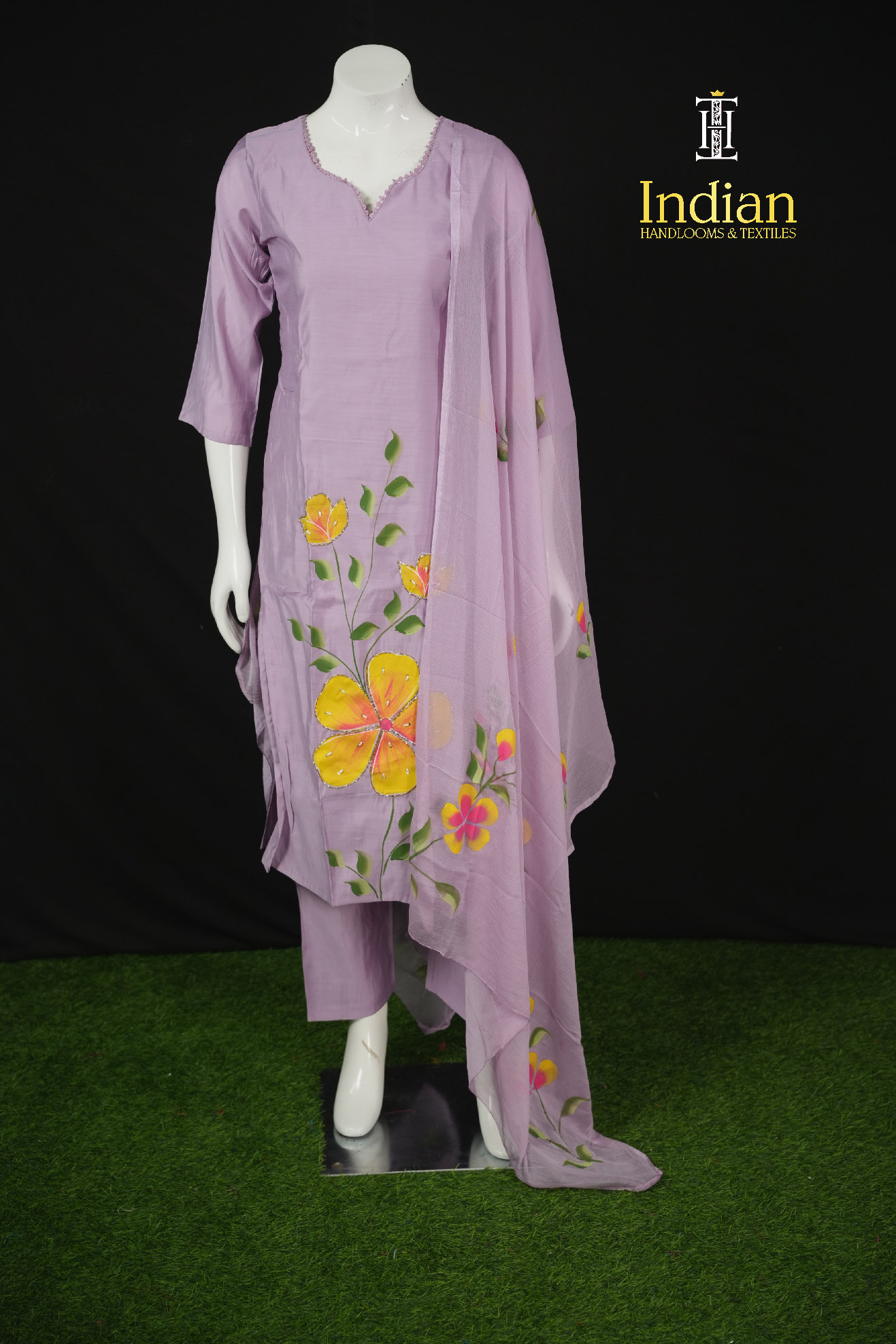 Brush Paint 3 Pc Set- Lavender