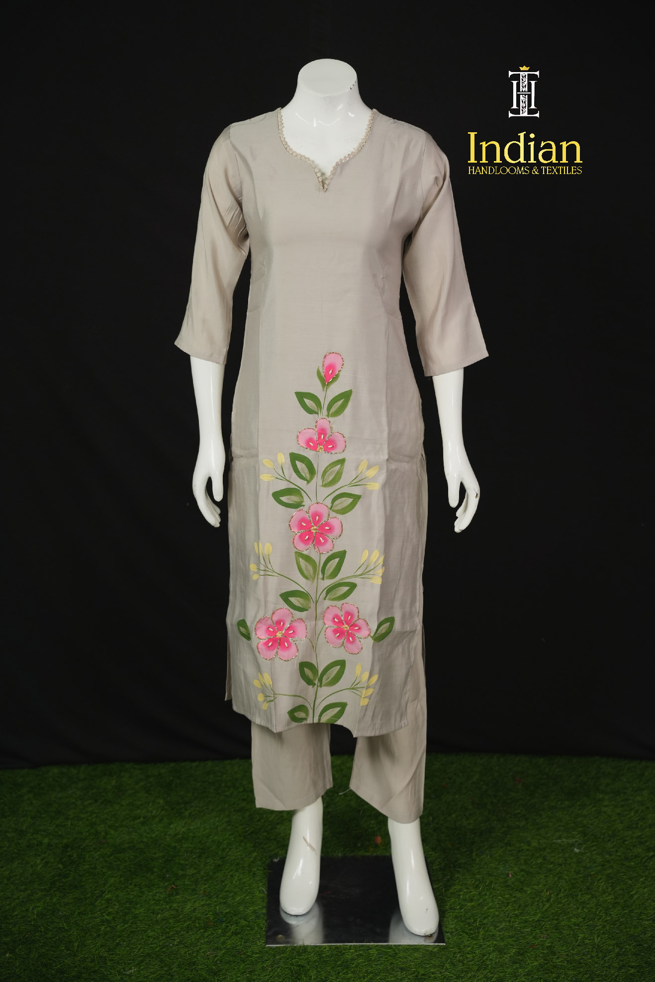 Brush Paint 3 Pc Set-Grey