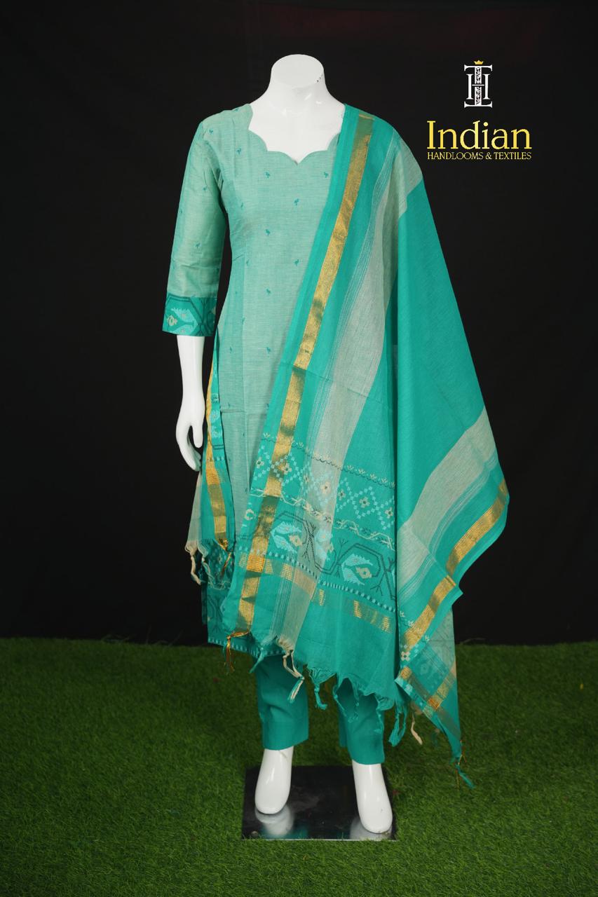 Beautiful Sea Green Color Premium Set 3 Pc Set