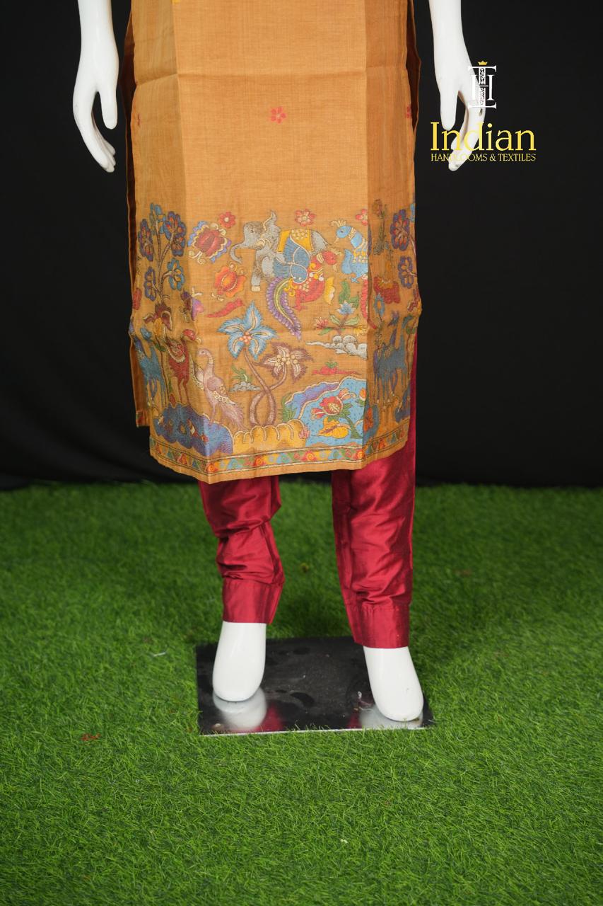 Premium Jamdhani Set-Sandal Color 1