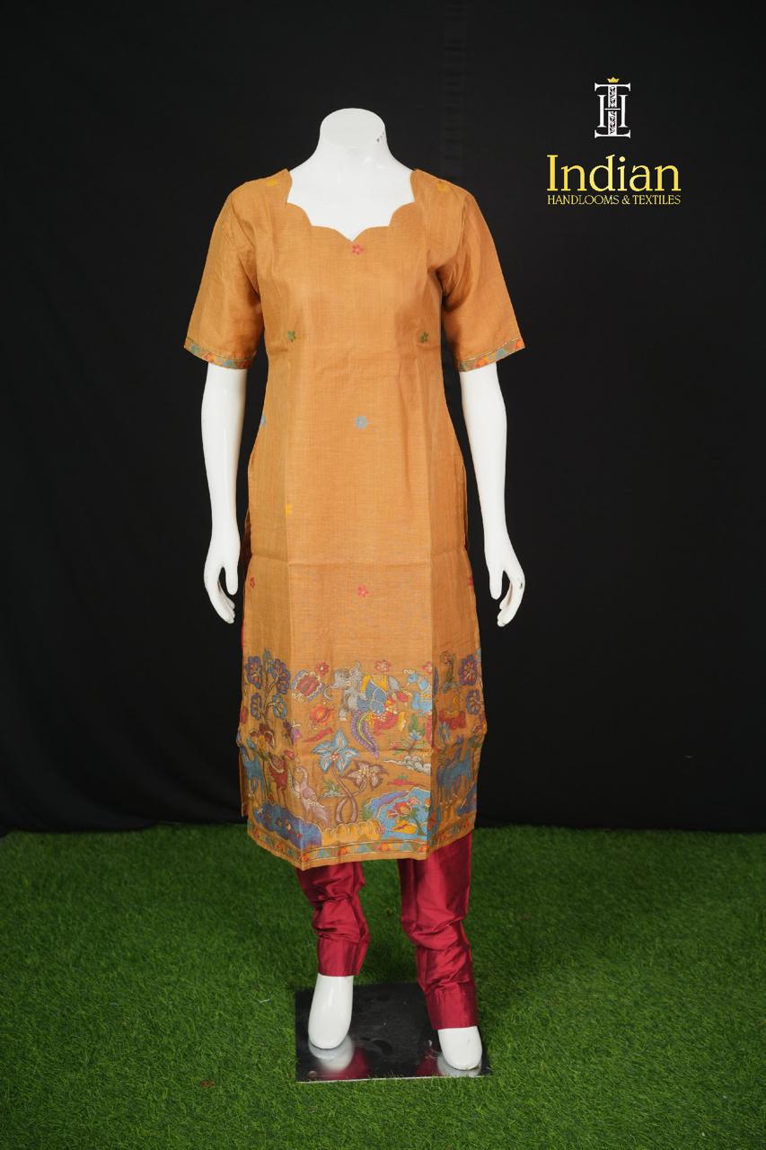 Premium Jamdhani Set-Sandal Color 1