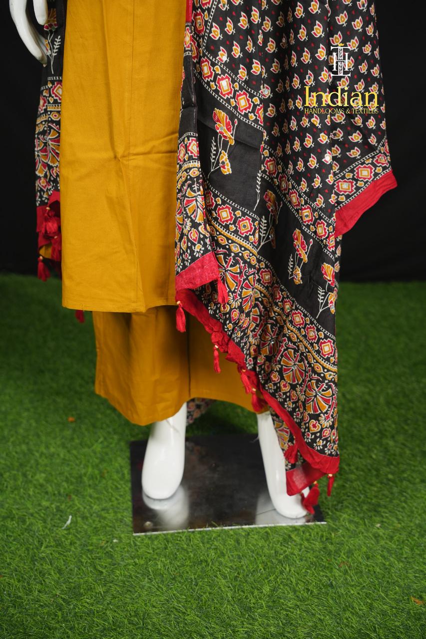 Designer Cotton Sets - Yellow 1