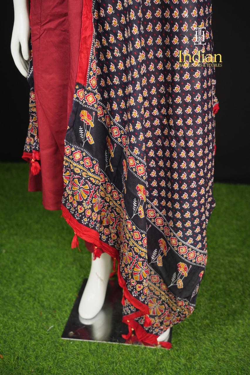 Designer Cotton Sets - Maroon 1