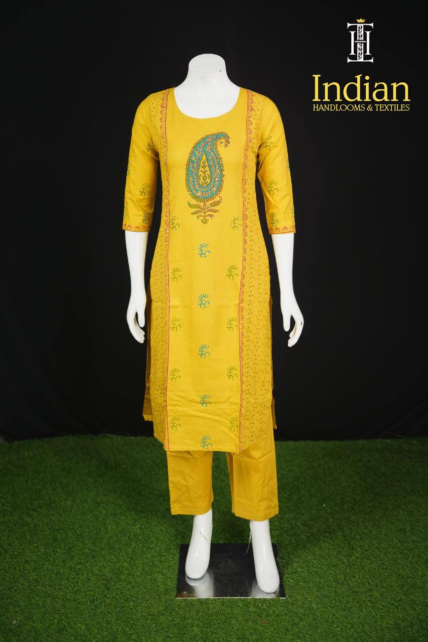 Designer Cotton Sets1 - Yellow