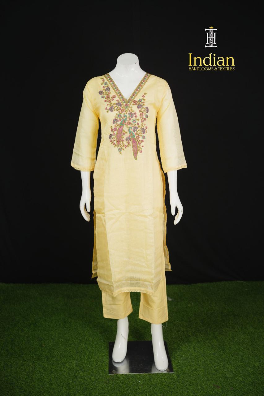 2 Kota Cotton 3 Pc Set - Leight Yellow