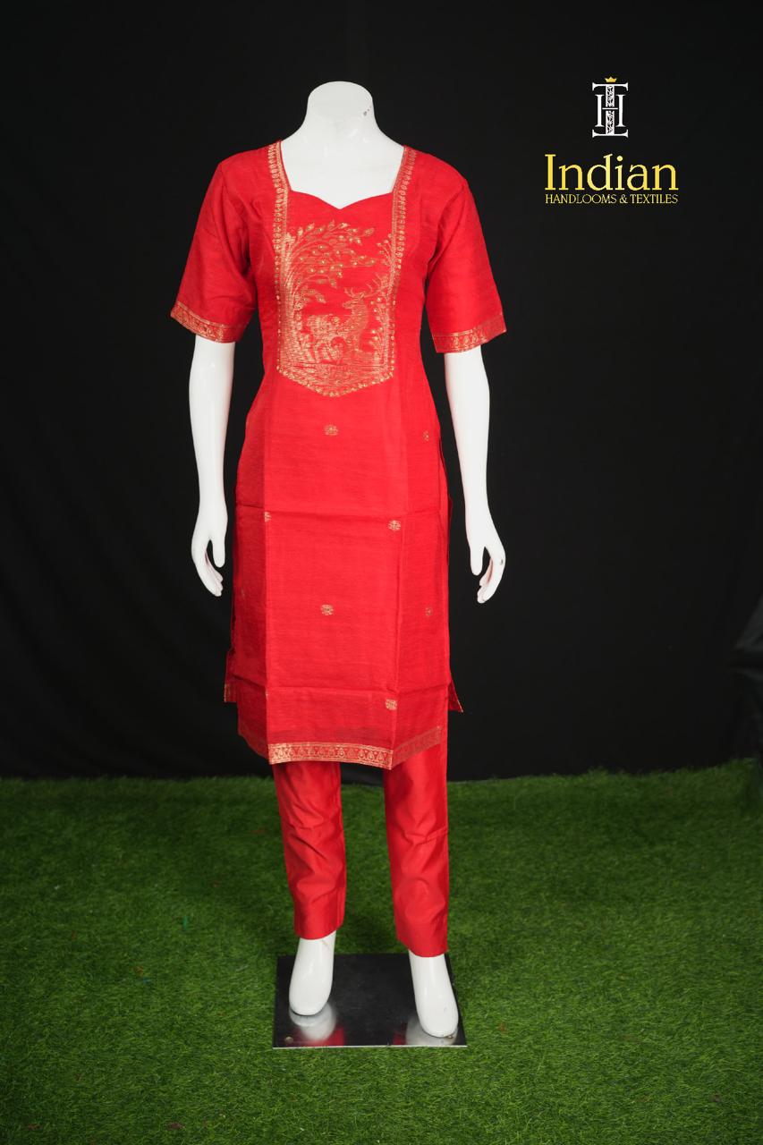 New Jamdhani Sets - Red