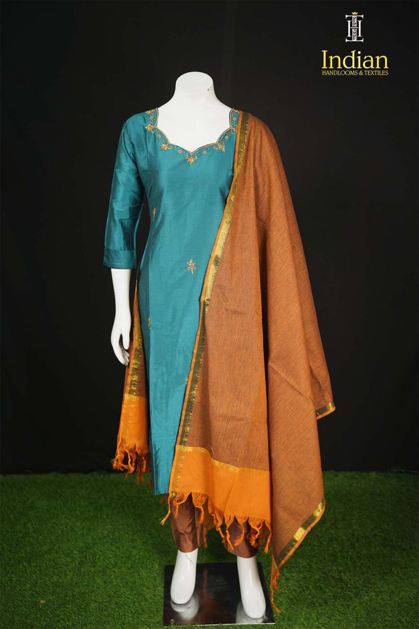 1 Raw Silk HW Sets - Peacock Blue