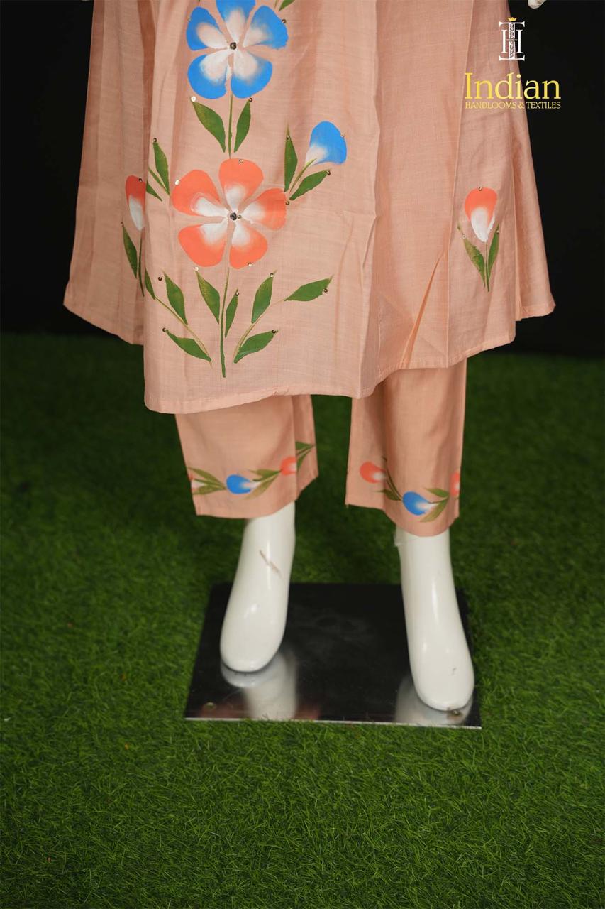 Brush Paint 2 Pc Set- Lite Peach