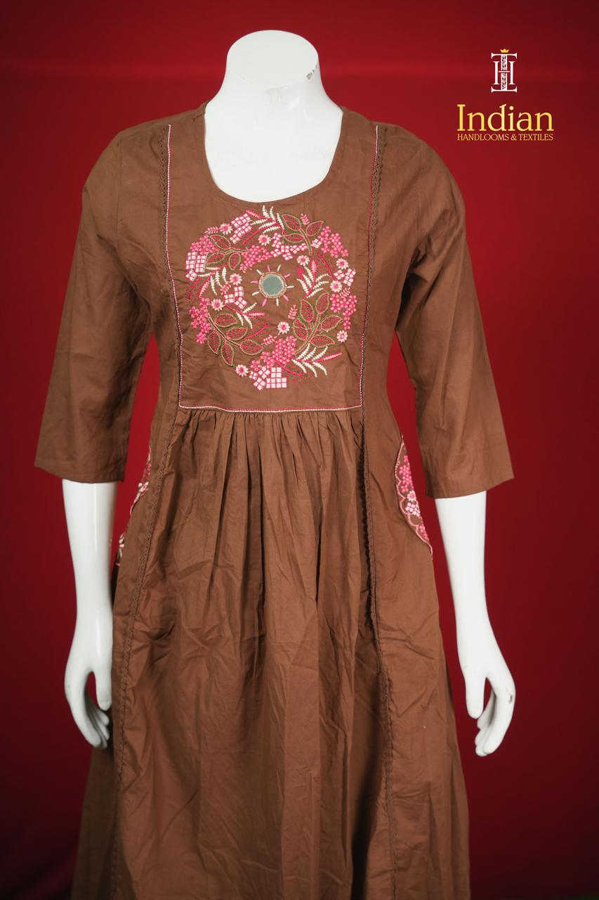 Jaipuri Cotton Sets 2-Brown