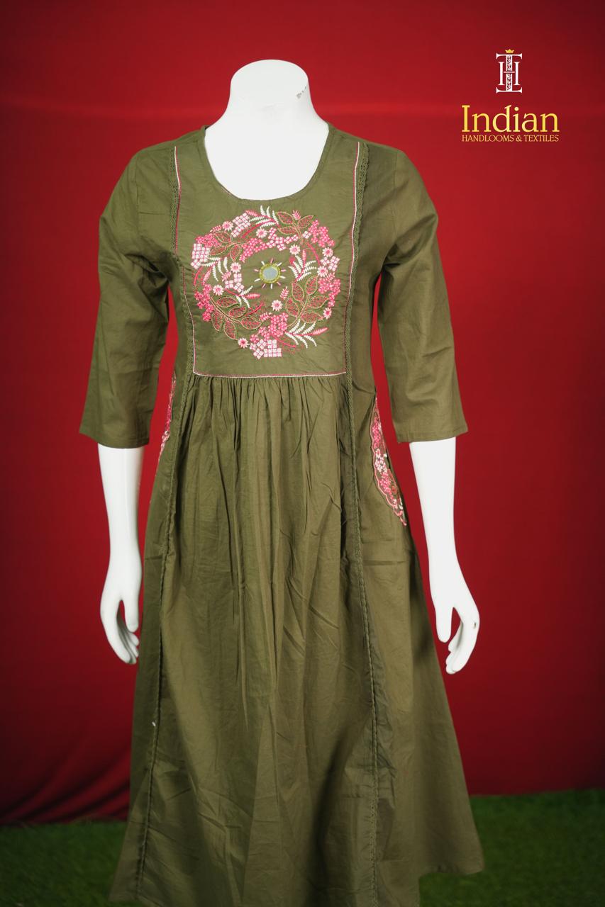 Jaipuri Cotton Sets 2-Green