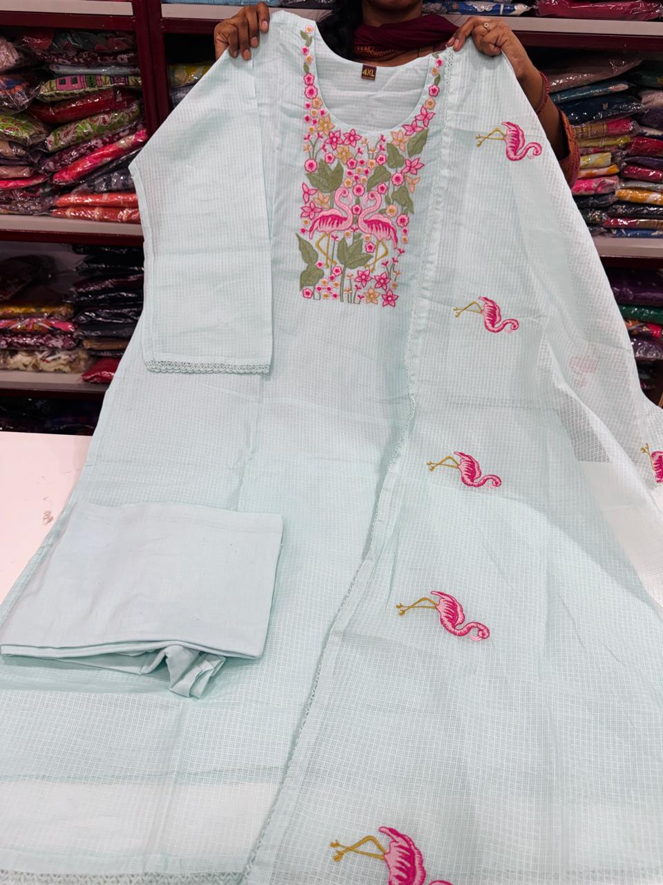 Kota Cotton Plus Sizes - Leight Blue