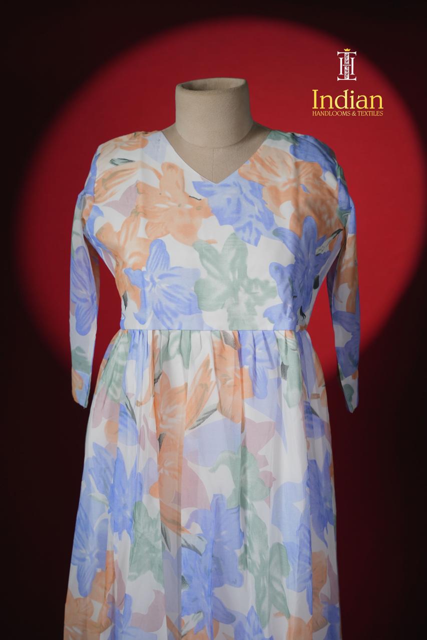 A Georgette Frocks - Lavender