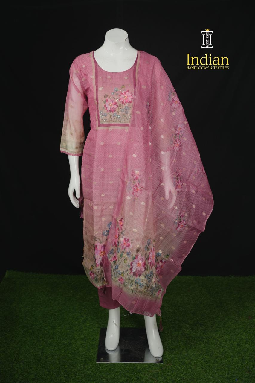 Digital Kota Cotton Sets - Wine