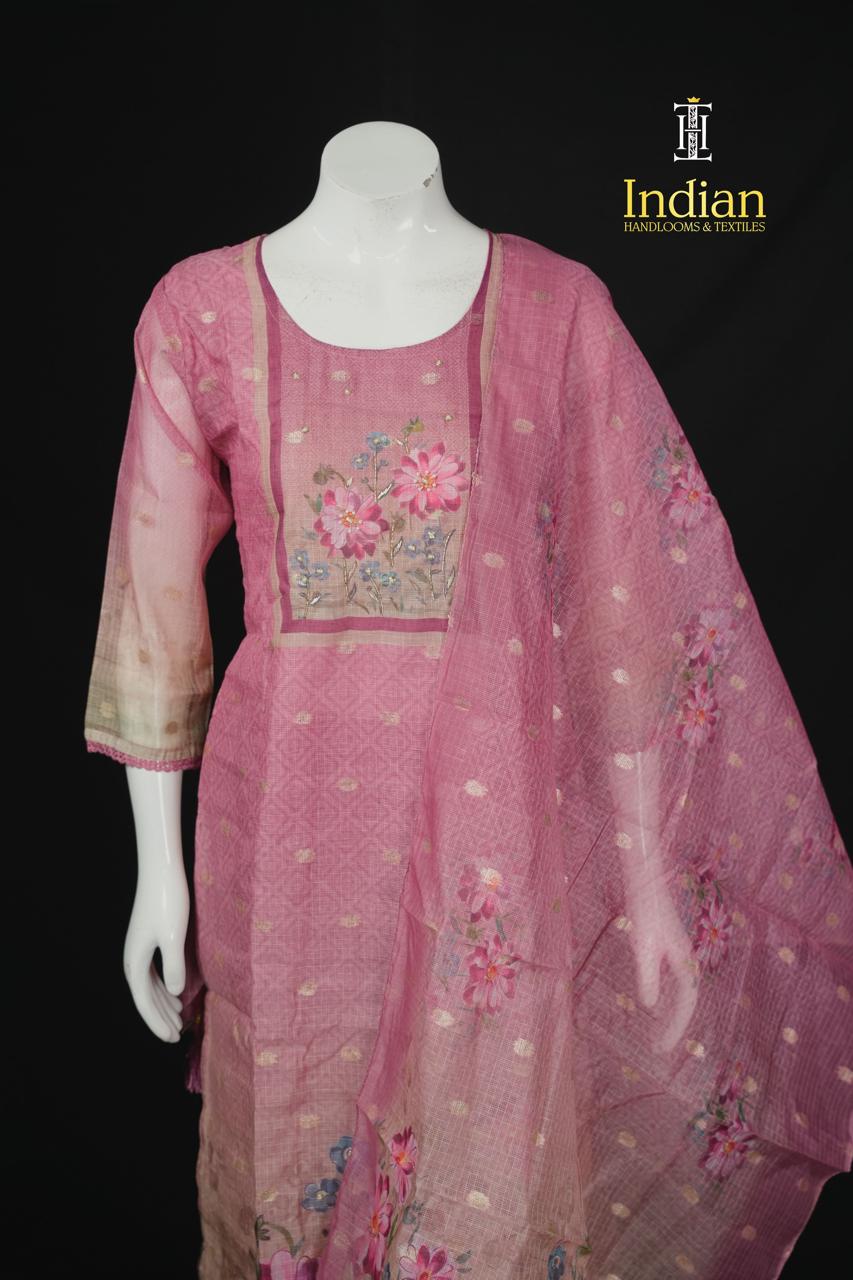 Digital Kota Cotton Sets - Wine