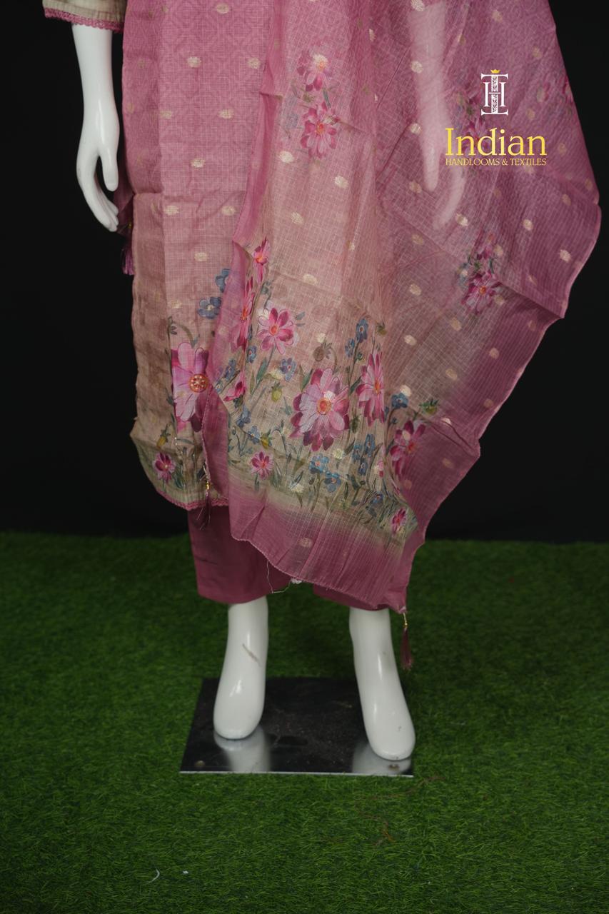 Digital Kota Cotton Sets - Wine