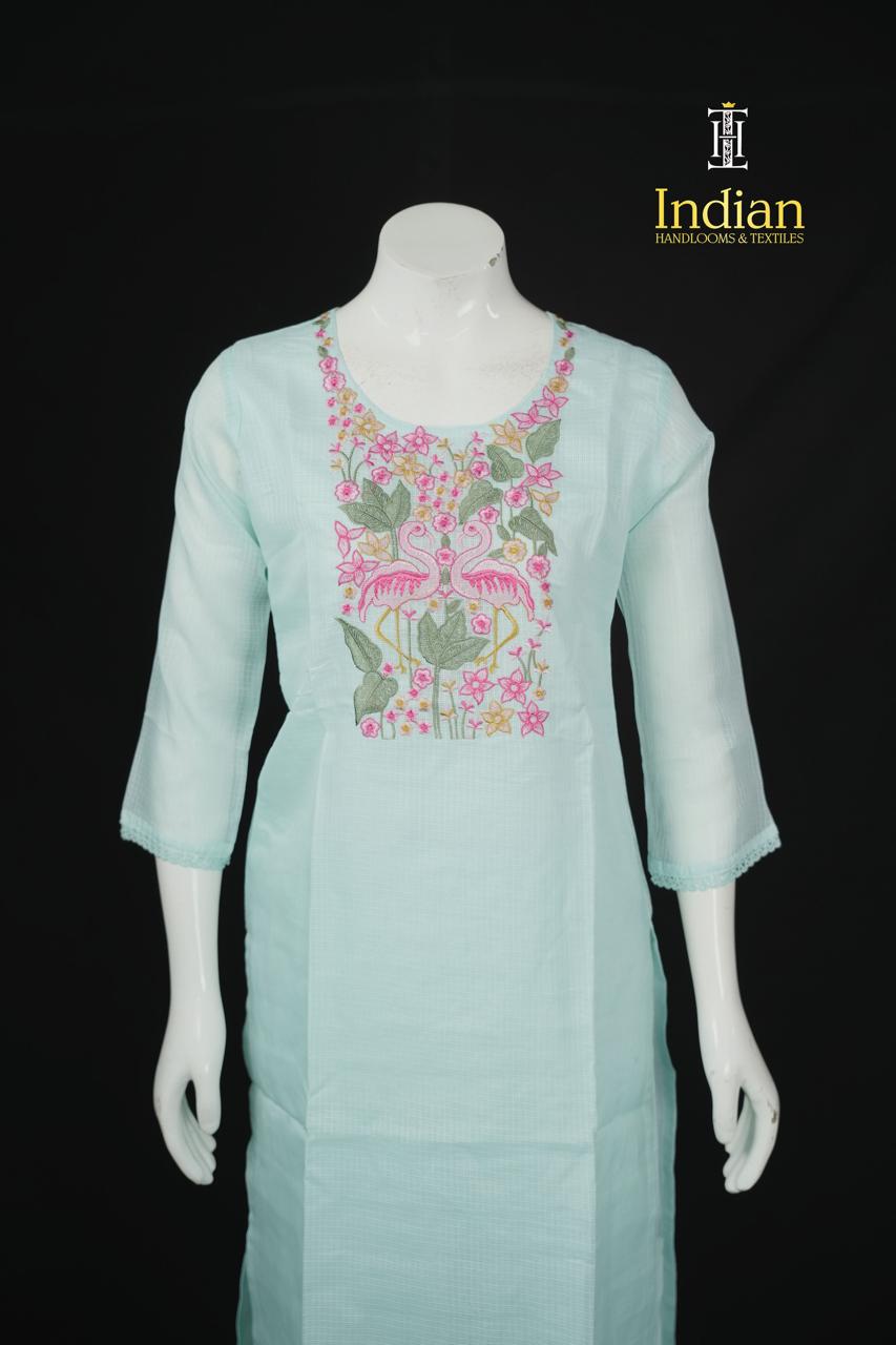 Em Kota Cotton Sets - Leight Blue