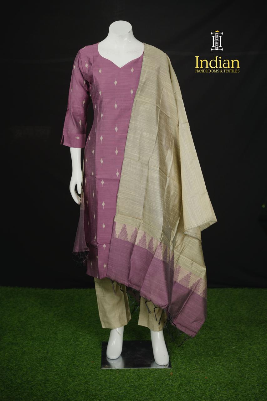 New 1 Raw Silk Sets - Lavender