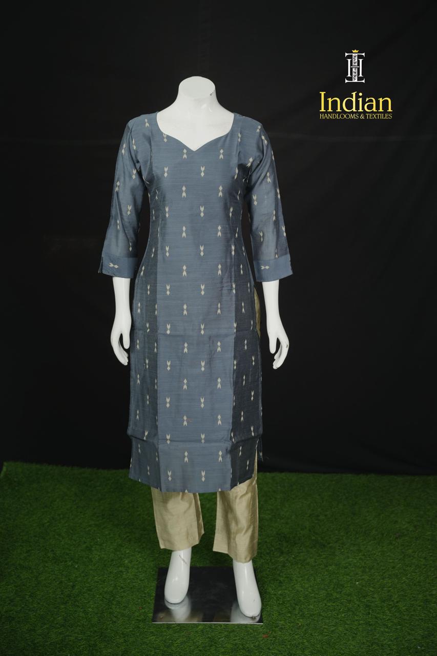 New 1 Raw Silk Sets - Grey