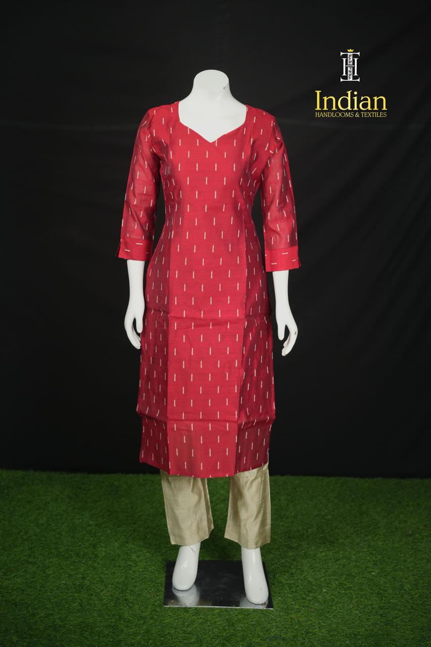 New 1 Raw Silk Sets - Maroon