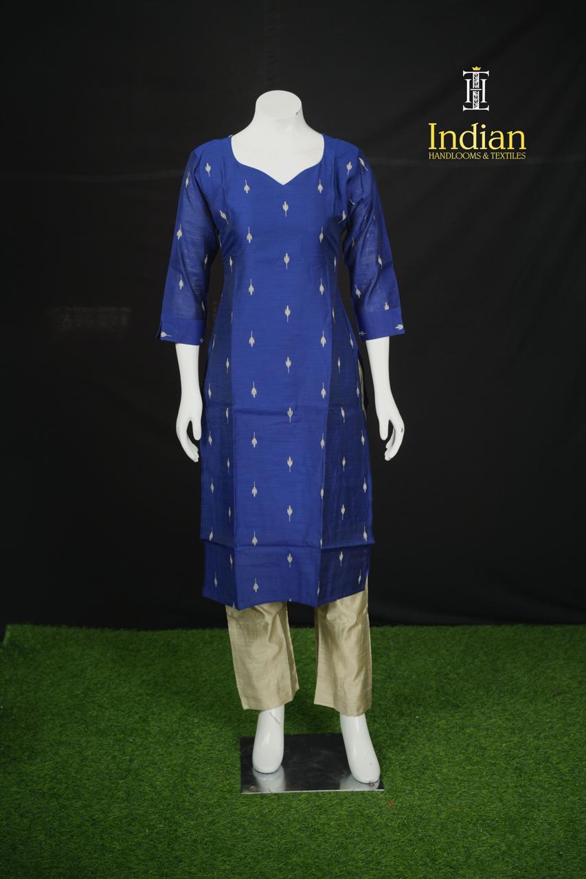 New 1 Raw Silk Sets - Dark Blue