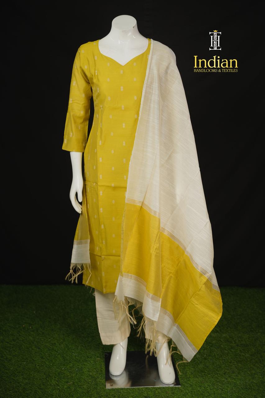 NP Raw Silk Sets - Leight Green