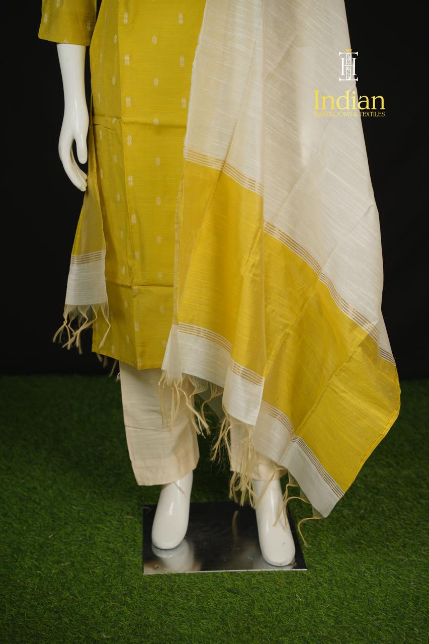 NP Raw Silk Sets - Leight Green