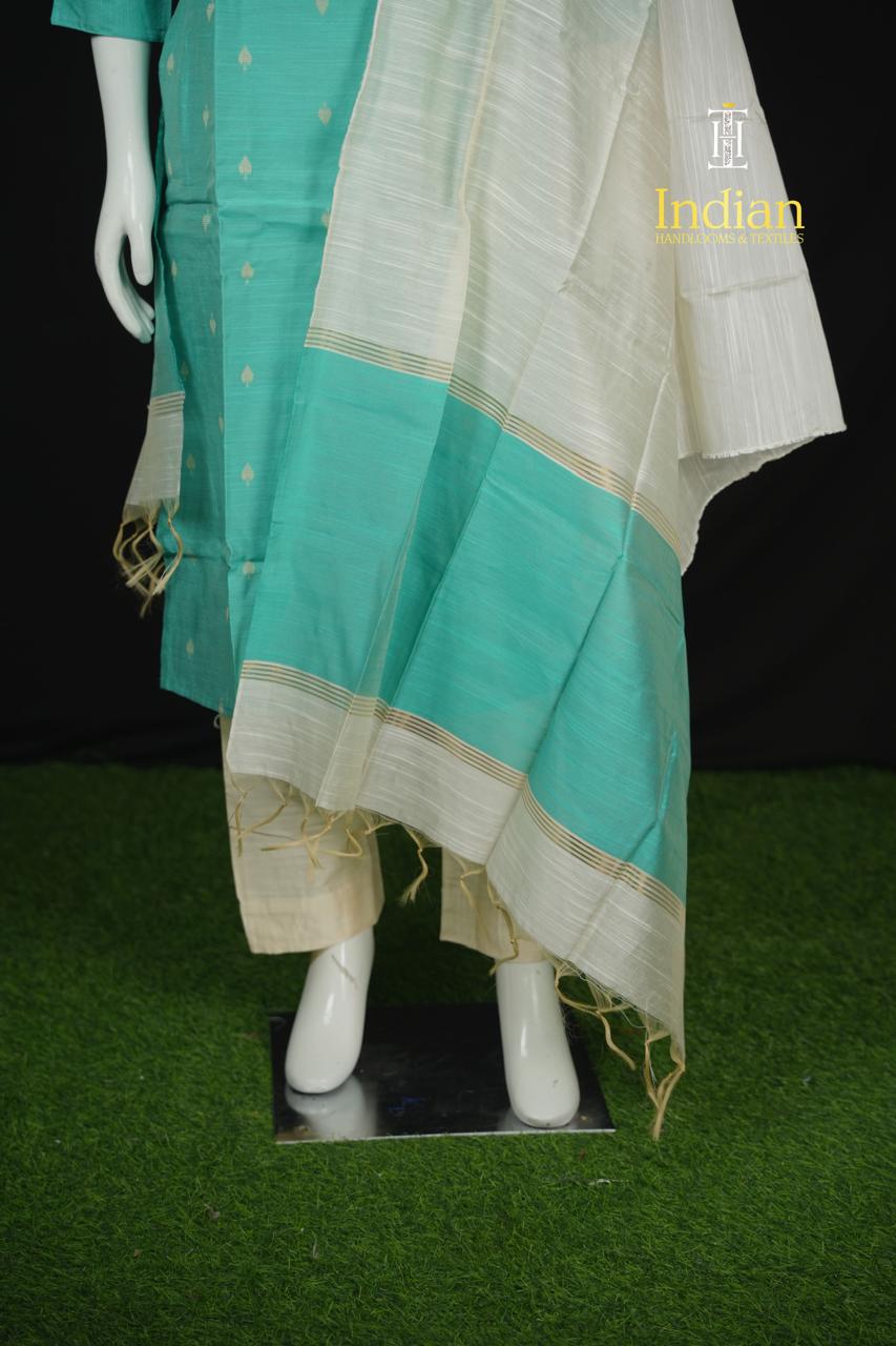 NP Raw Silk Sets - Sea Blue