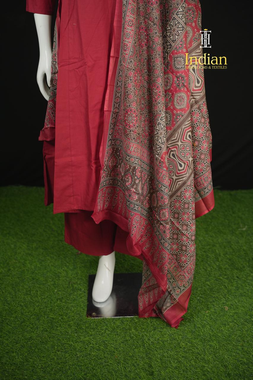 Designer Cotton Aline Cut 3 Pc Sets-2