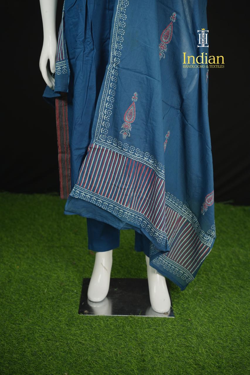 Designer Cotton Aline Cut 3 Pc Sets-4