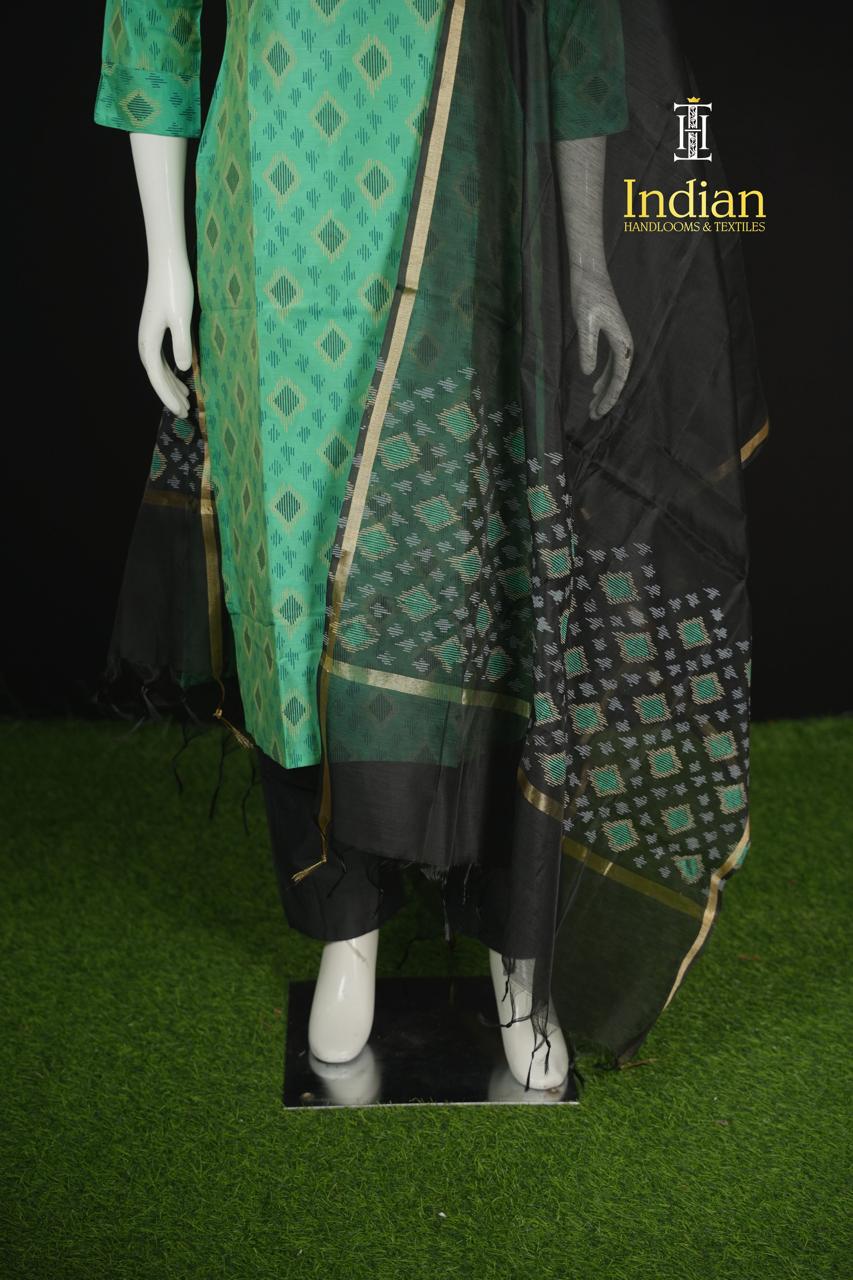 Soft Silk 3 Pc Set - Green 3