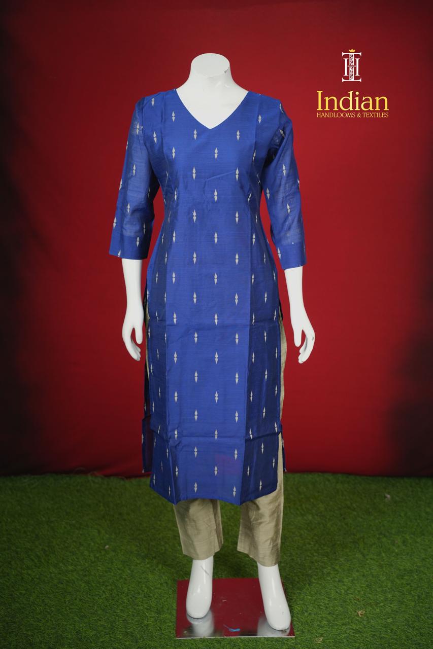 New 2 Raw Silk Sets -Royal Blue