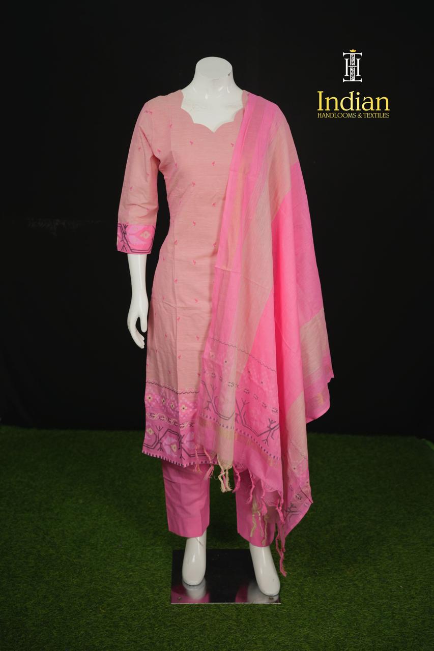 Nc Chettinad Cotton Sets - Pink