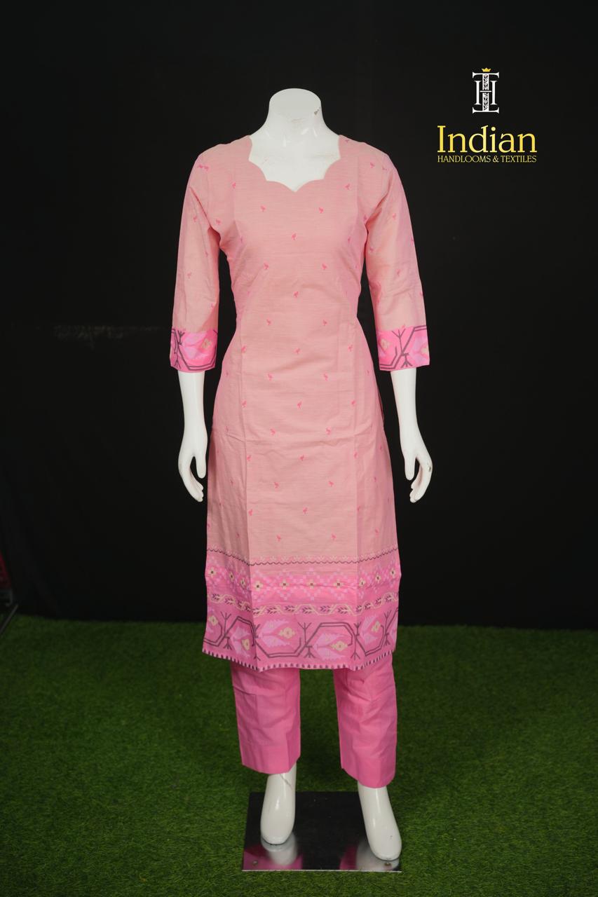 Nc Chettinad Cotton Sets - Pink