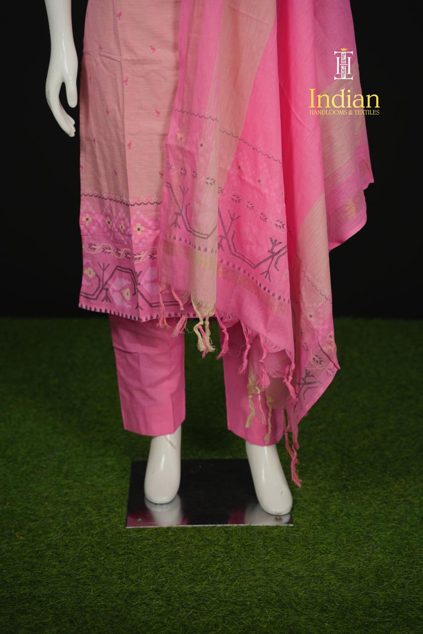 Nc Chettinad Cotton Sets - Pink